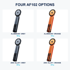 AF102 aluminium and upgraded zinc alloy material options